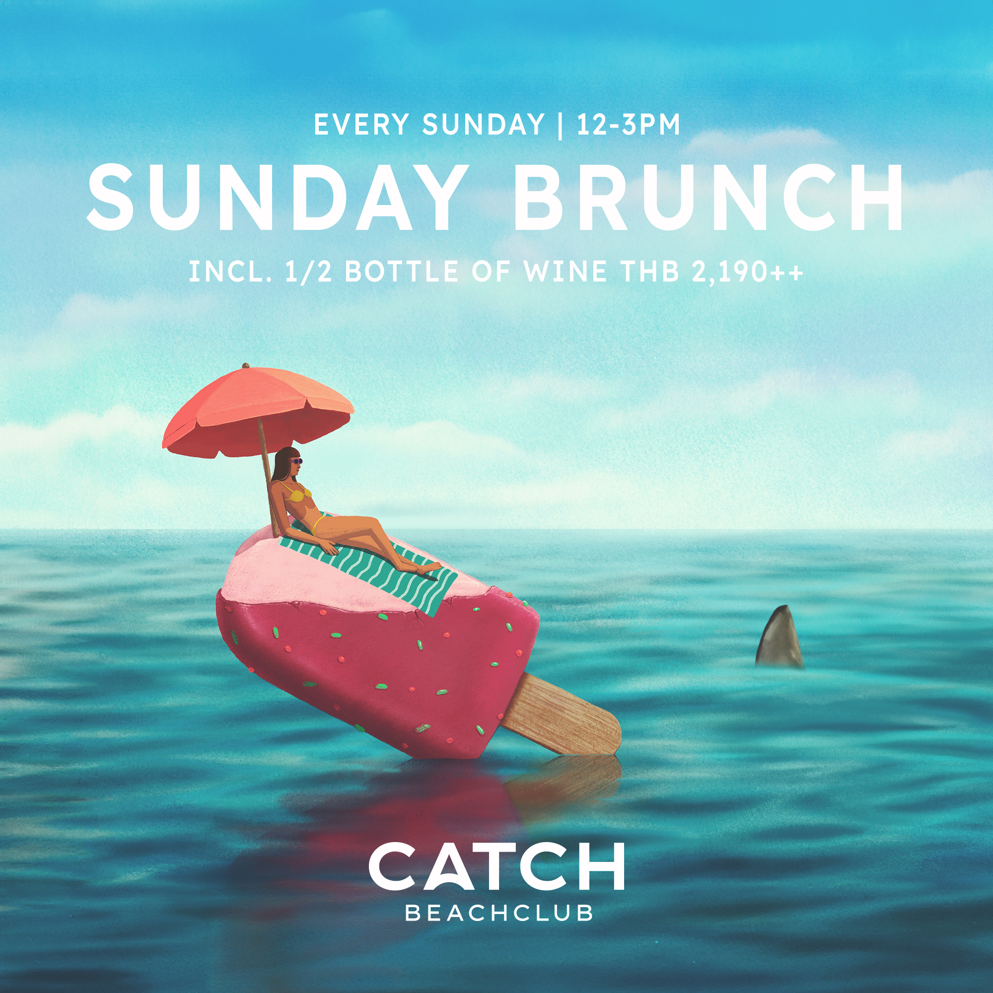 Sunday Brunch Catch Beach Club